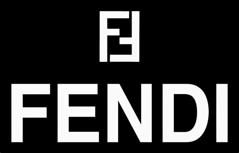 white fendi logo